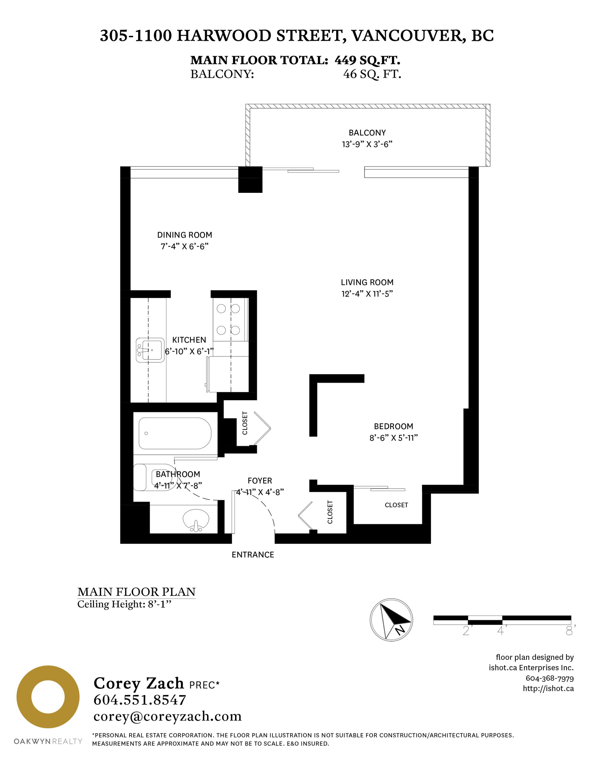 305 1100 Harwood St, Vancouver West 34