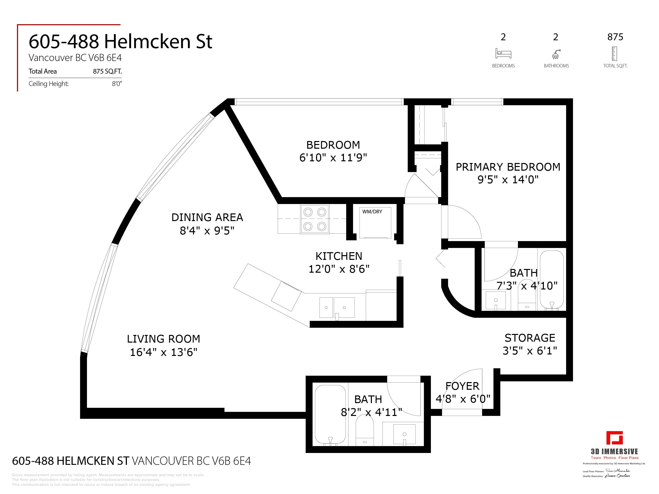 605 488 HELMCKEN STREET 20